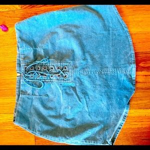 Forever 21 green skirt small